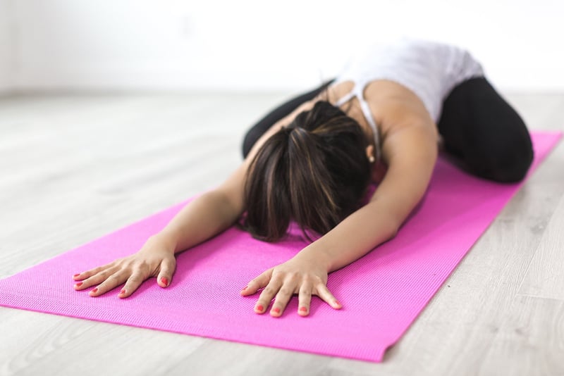 Yoga in the park